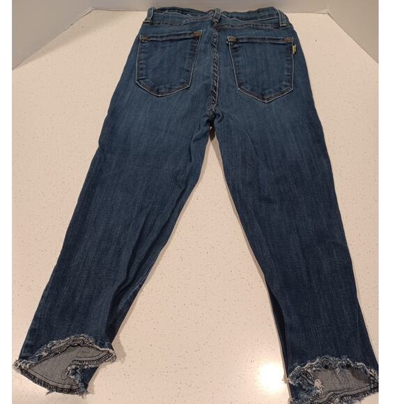 Vibrant M.I.U Women's Blue Jeans Pants Capri Size 11 W29 - Picture 2 of 5